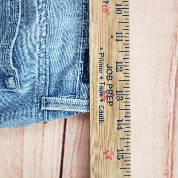 Guess Jeans Womens 28 Blue‎ Kate Skinny Distressed Ripped Light Wash Denim Pants - Picture 14 of 16